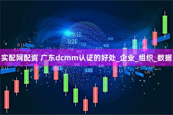 实配网配资 广东dcmm认证的好处_企业_组织_数据