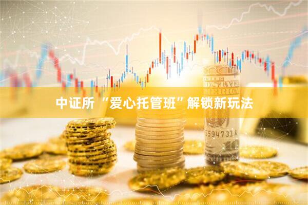 中证所 “爱心托管班”解锁新玩法